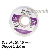DK 507 - Plecionka lutownicza - 2.00 mm / 1.5 mm